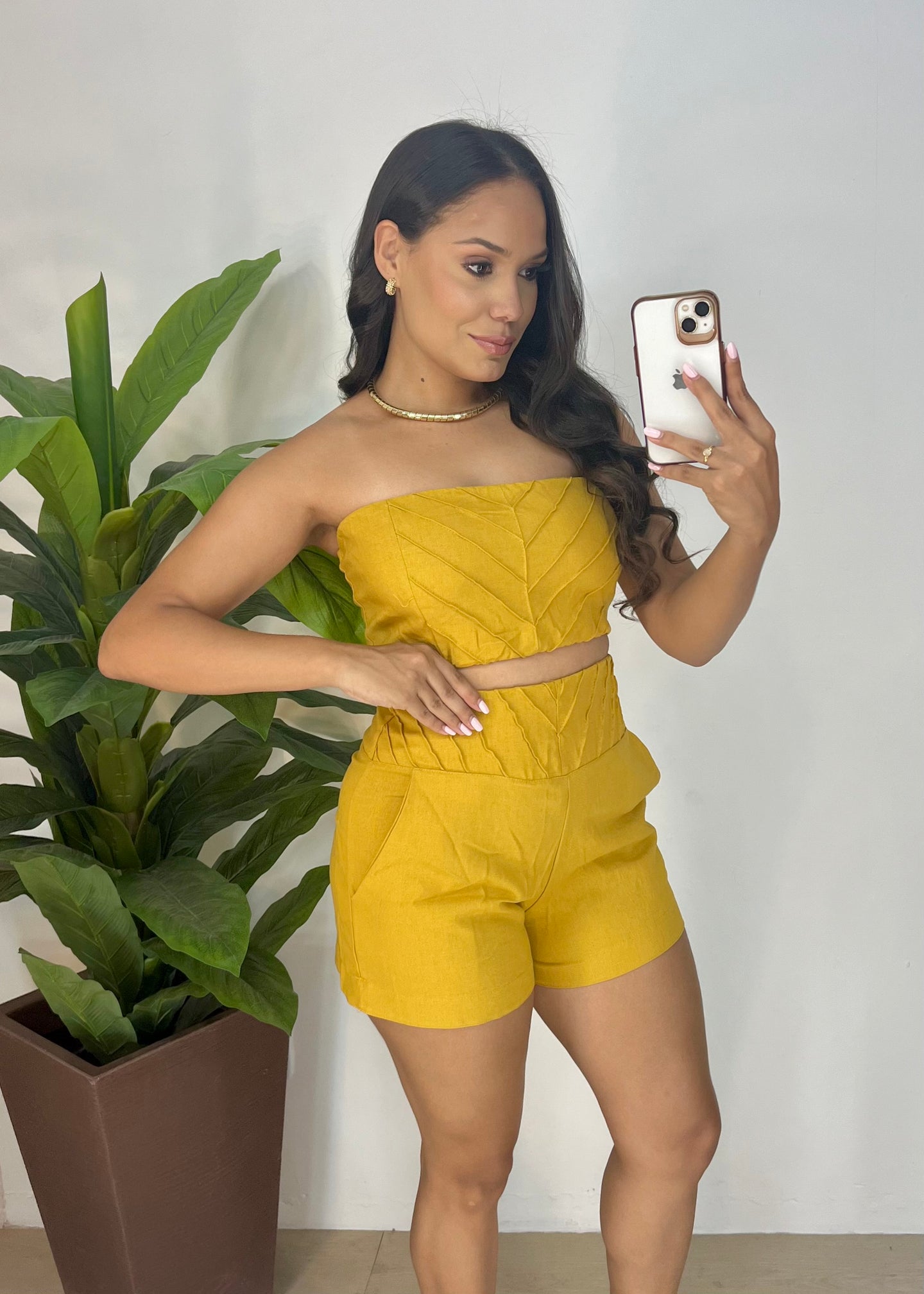 Cropped em Linho - Ref 5286