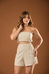 Cropped em Linho - Ref 5286