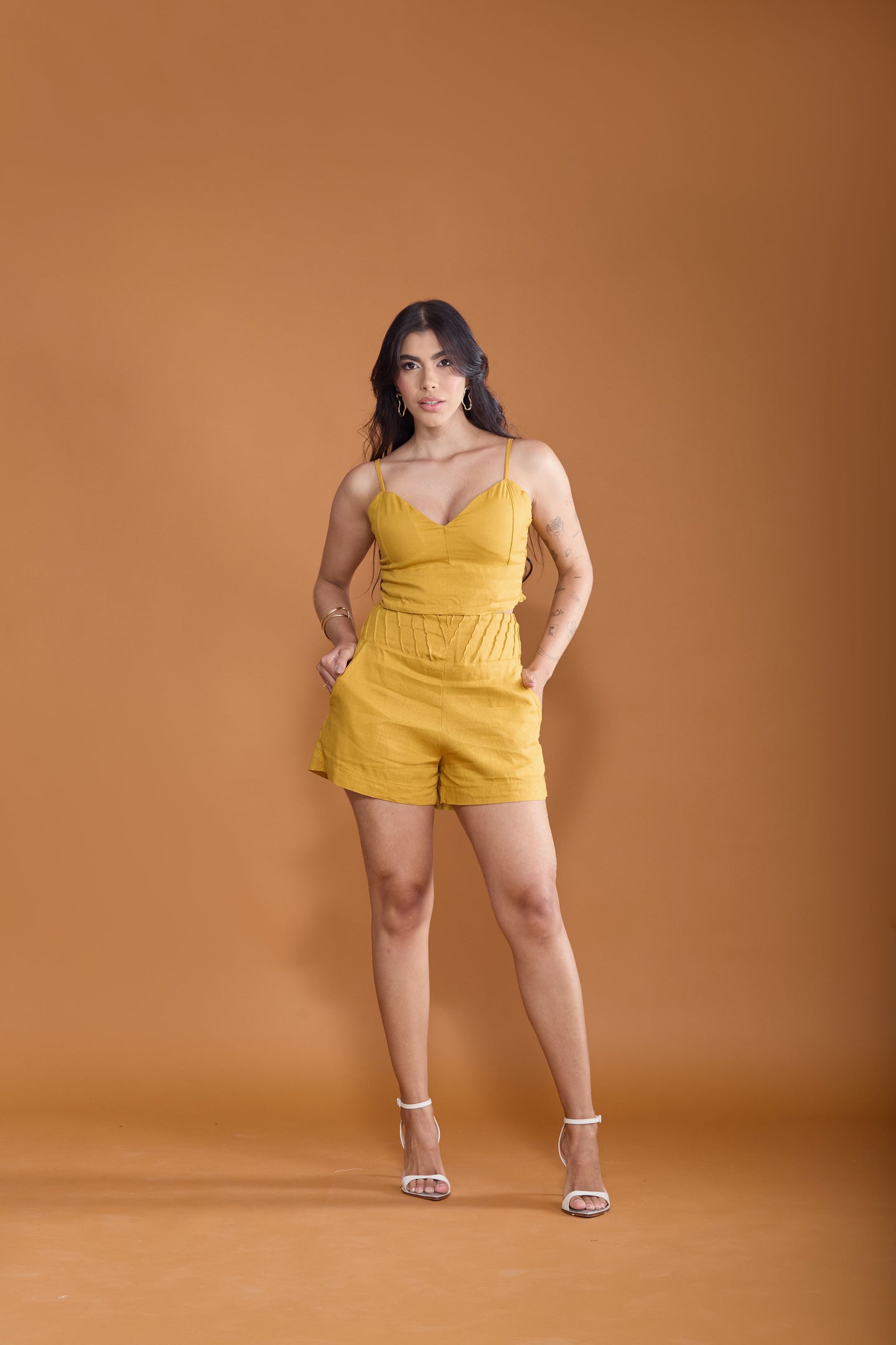 Cropped em Linho - Ref 5287