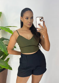 Cropped em Linho - Ref 5287