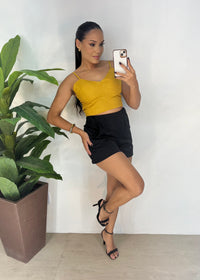 Cropped em Linho - Ref 5287