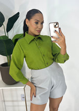 Camisa em Linho Rustico - Ref 5319
