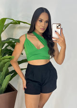 Cropped Canelado - Ref 10046