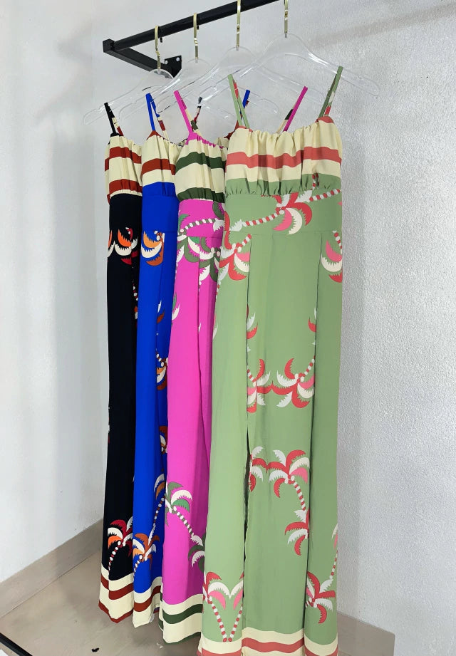 Vestido Longo em Air-Flow - Ref 5399
