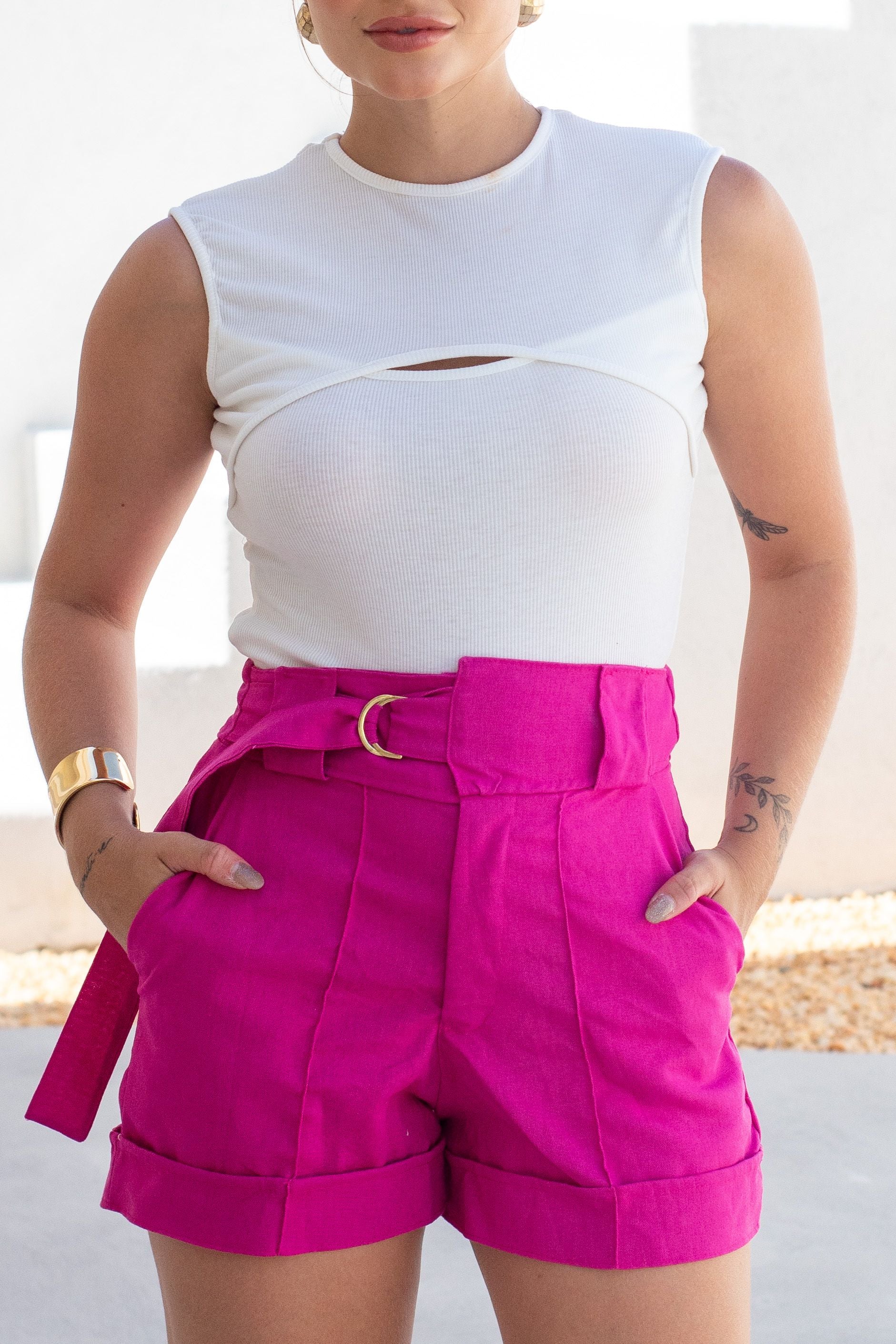 Short em Linho - Ref 5357