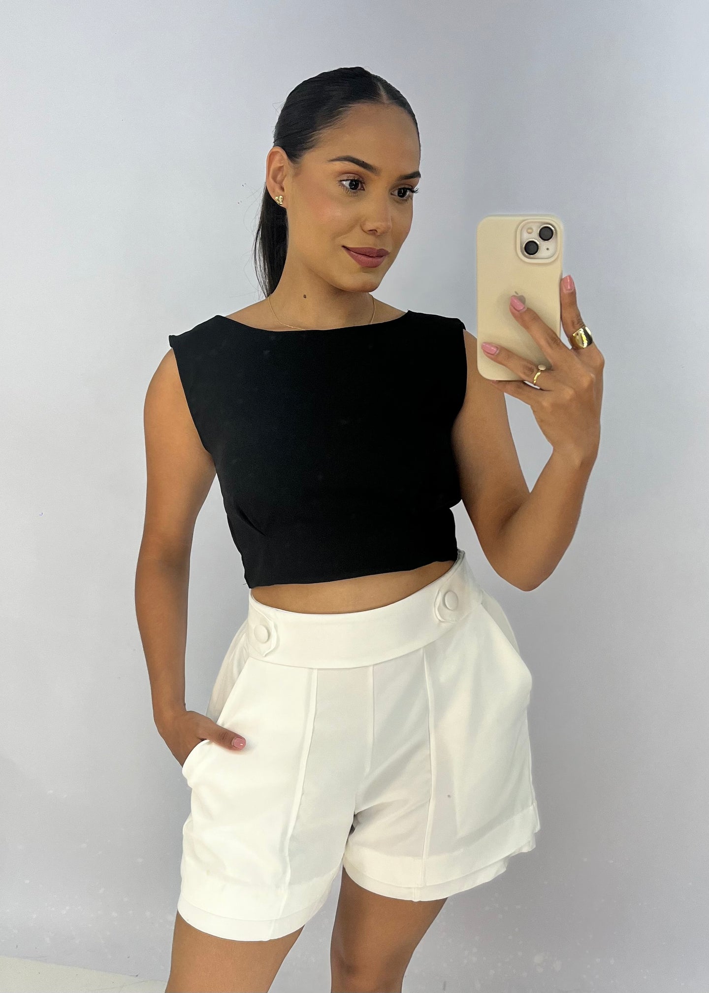 Cropped em Alfaiataria - Ref 5440