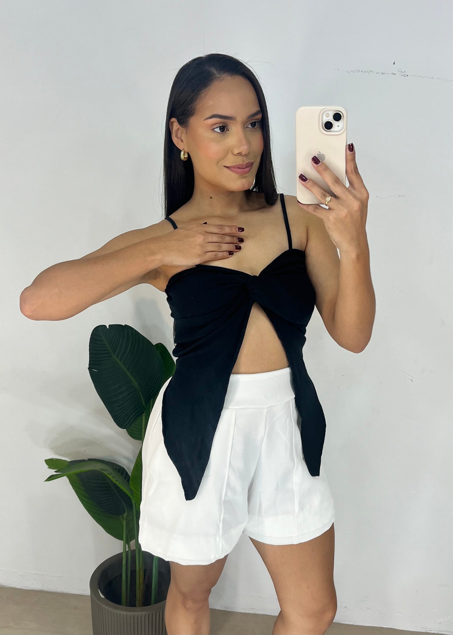 Cropped Canelado - Ref 5504