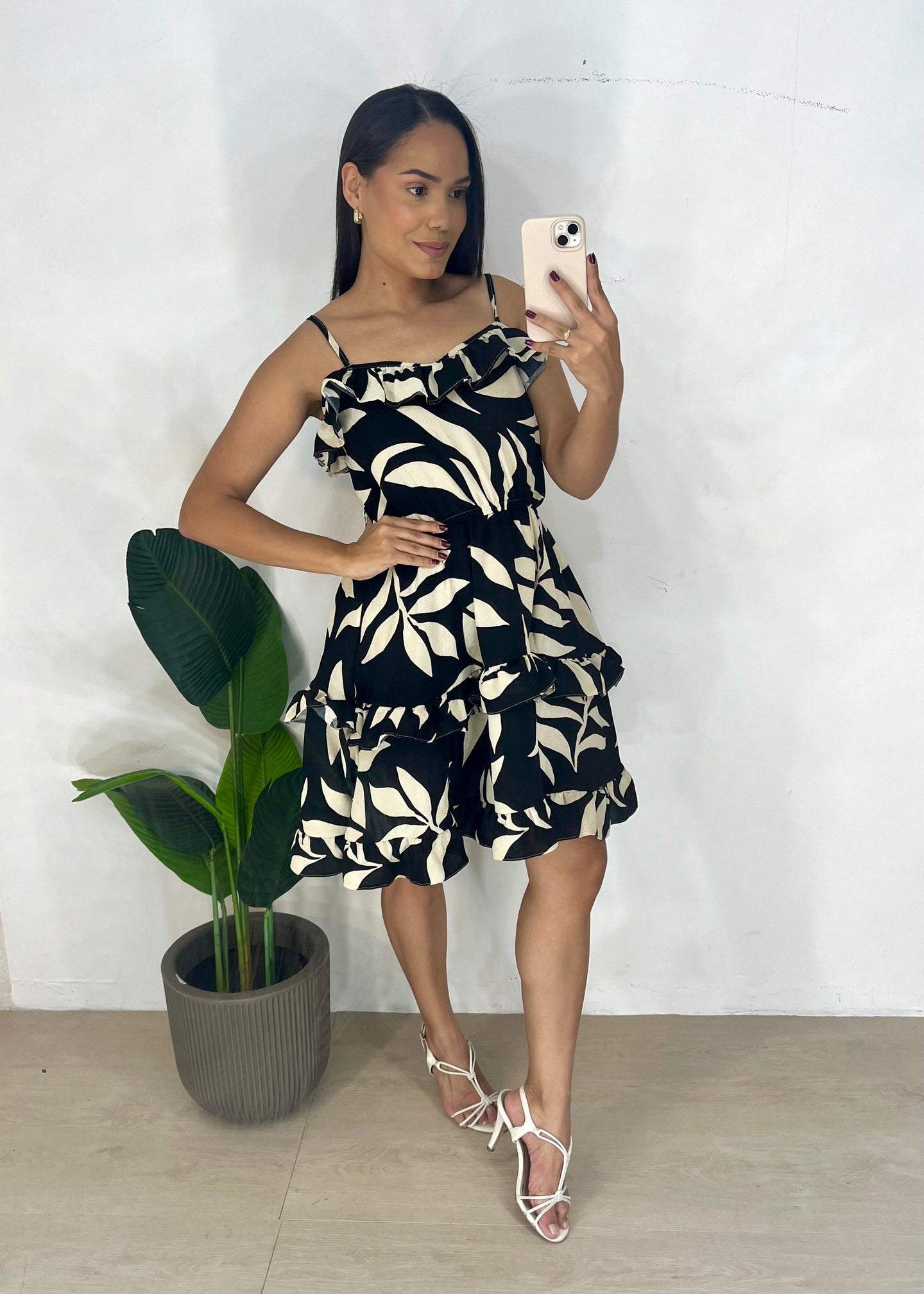 Vestido em Crepe - Ref 5544