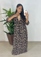 Vestido Longo em Viscolinho - Ref 5568
