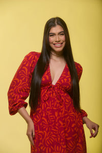 Vestido Longo em Viscolinho - Ref 5568