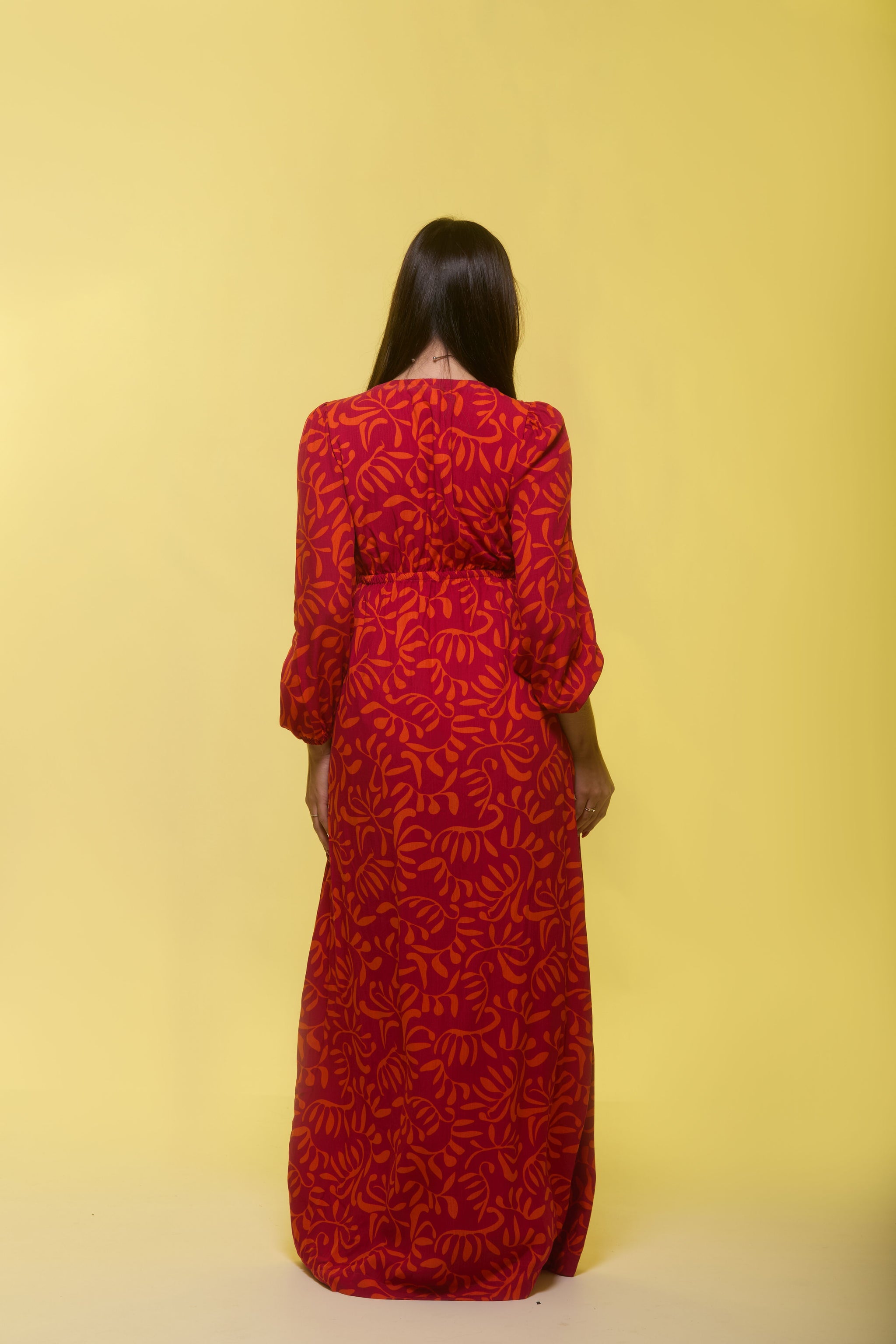 Vestido Longo em Viscolinho - Ref 5568