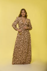 Vestido Longo em Viscolinho - Ref 5568