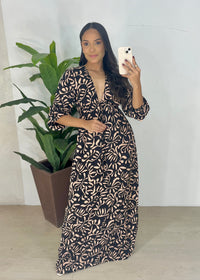 Vestido Longo em Viscolinho - Ref 5568