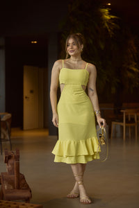 Vestido Midi em Air-Flow - Ref 5606