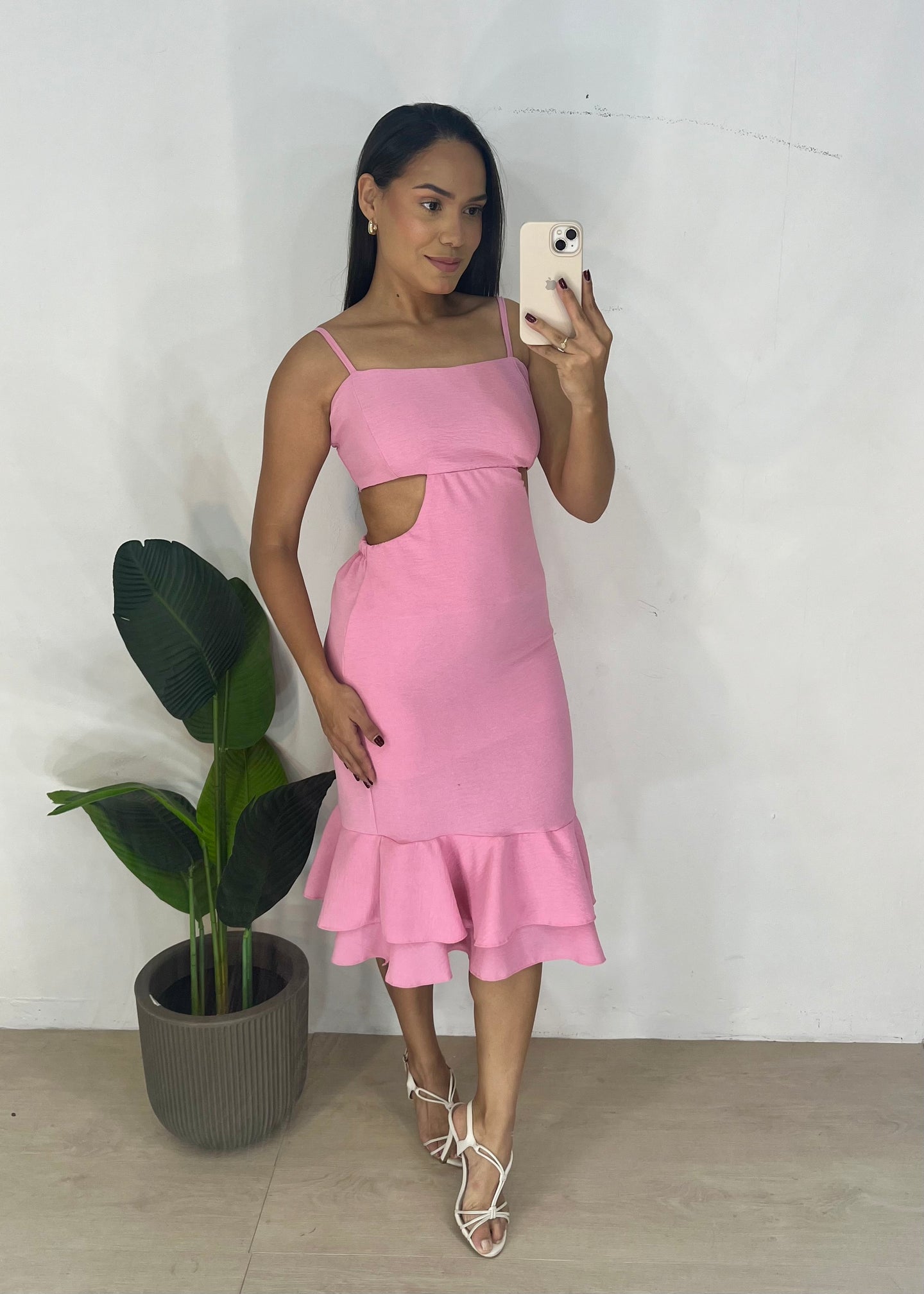 Vestido Midi em Air-Flow - Ref 5606
