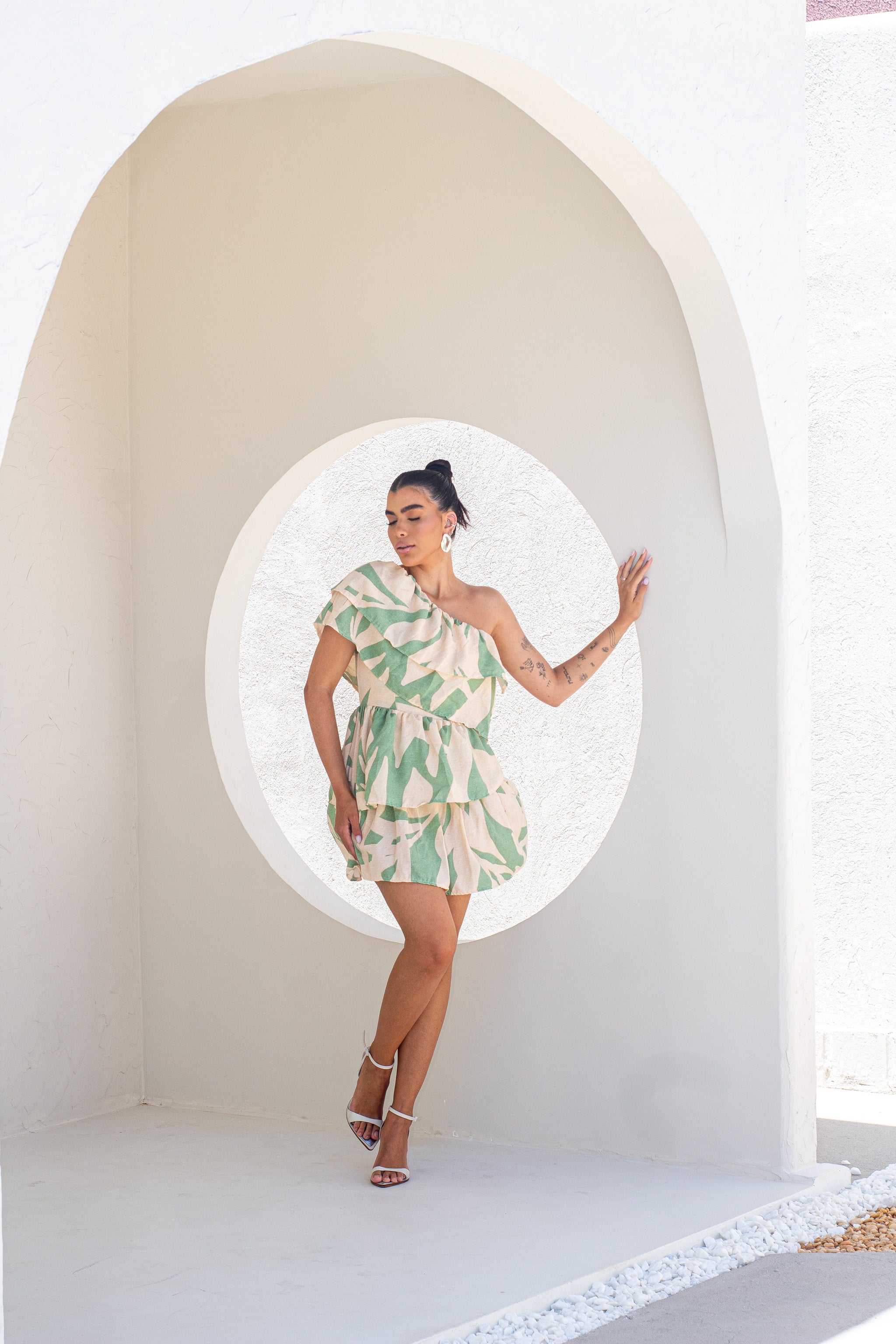Vestido em Crepe - Ref 5653