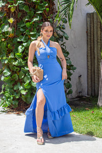 Vestido Longo em Air-Flow - Ref 5671