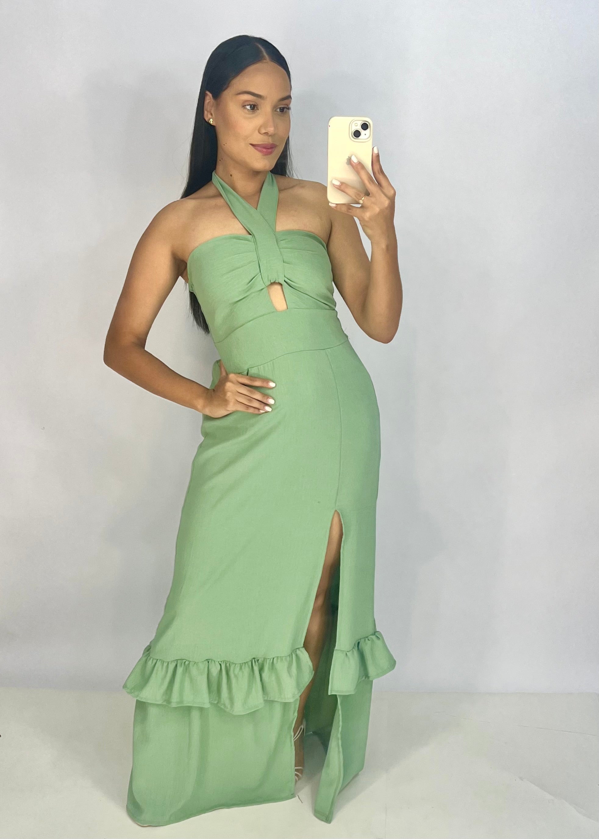 Vestido Longo em Air-Flow - Ref 5671