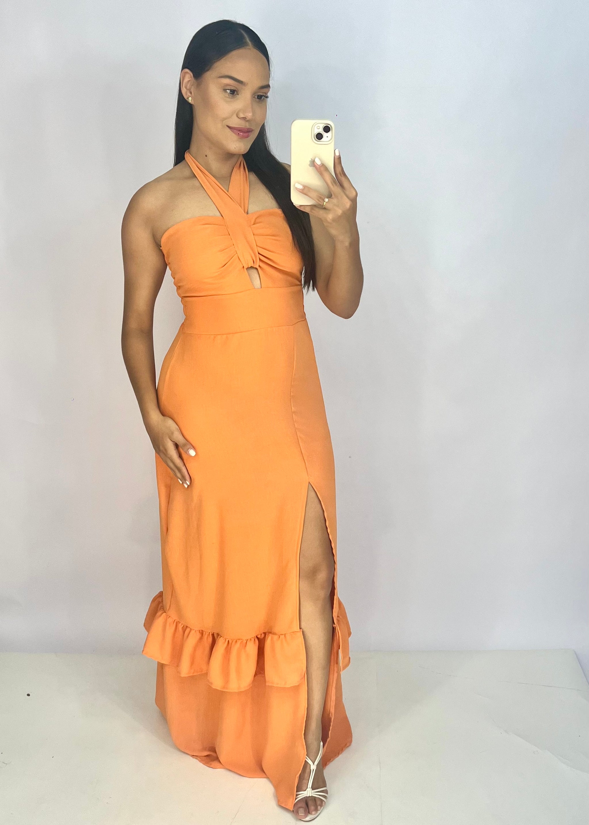 Vestido Longo em Air-Flow - Ref 5671