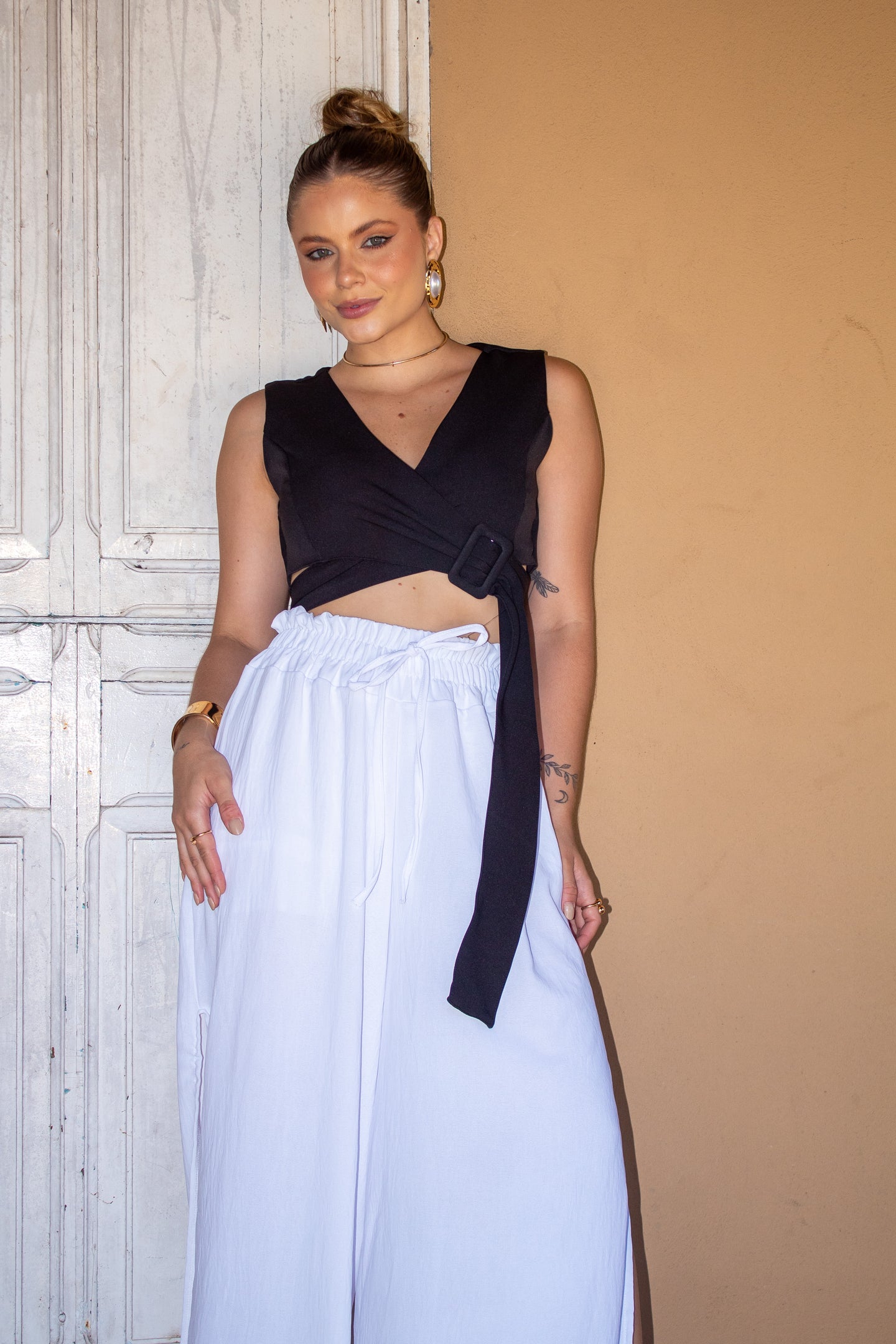 Cropped em Alfaiataria - Ref 5674