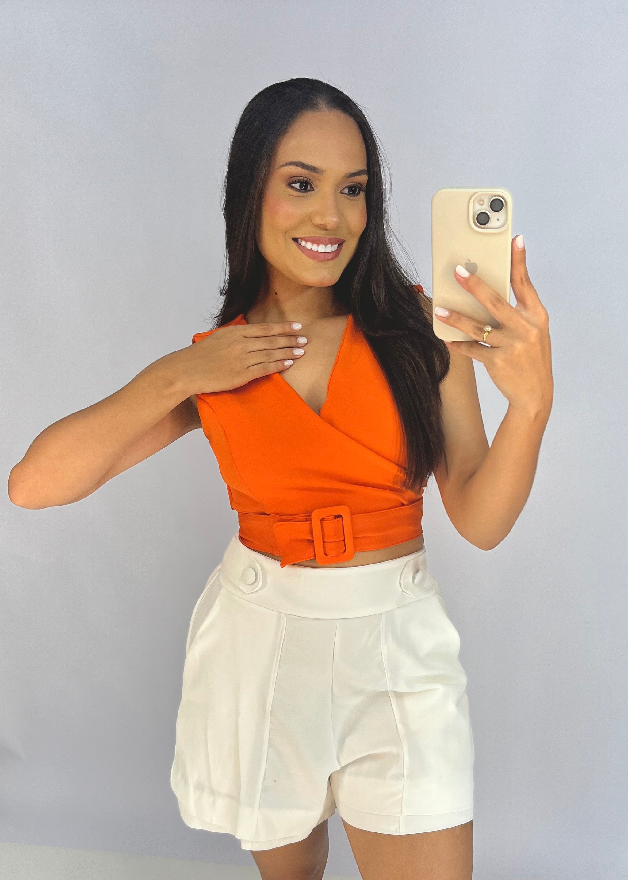 Cropped em Alfaiataria - Ref 5674