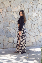 Calça Pantalona em Viscolinho - Ref 1512
