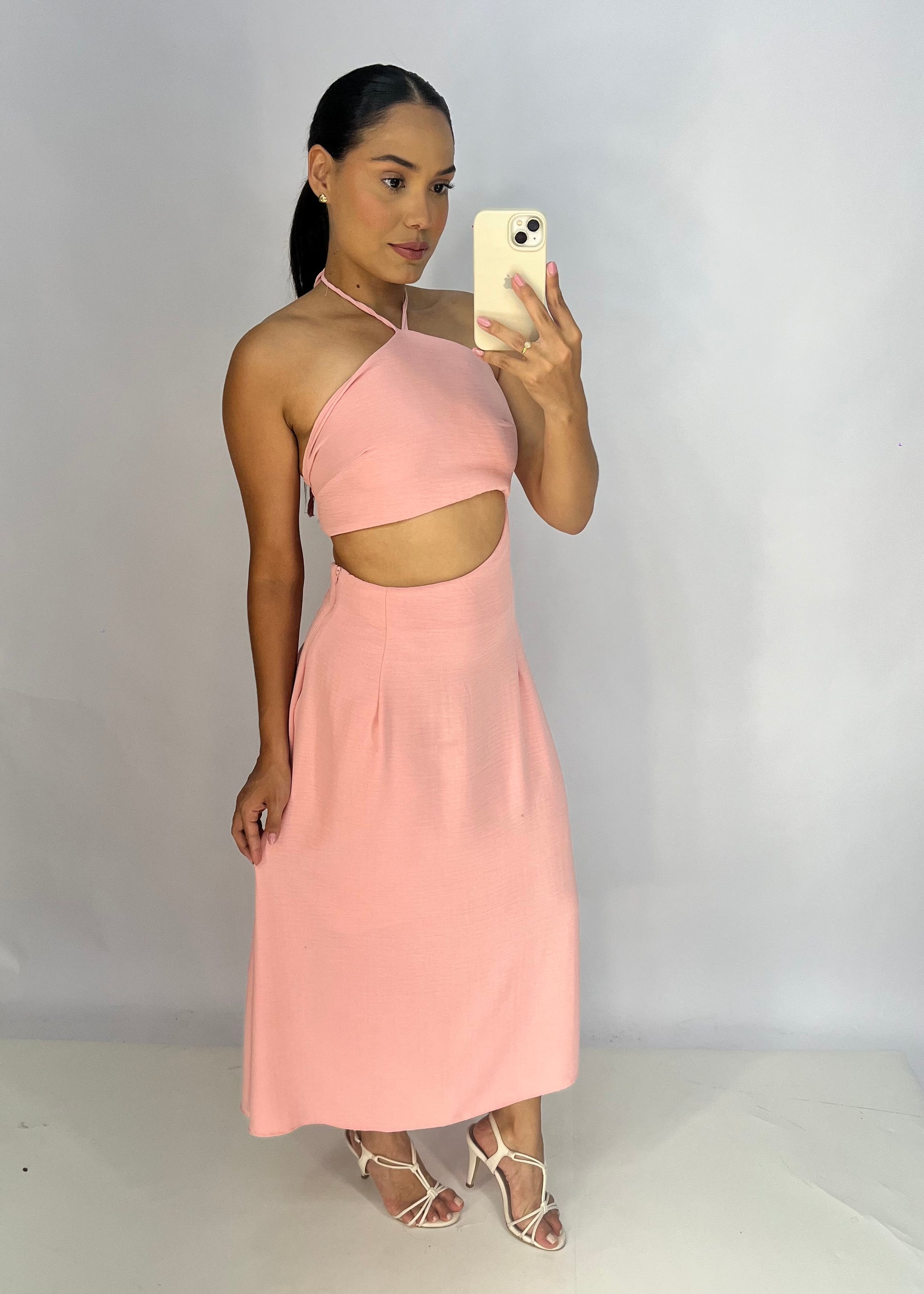 Vestido Midi em Air-flow - Ref 5709