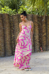 Vestido Longo em Crepe - Ref 5731
