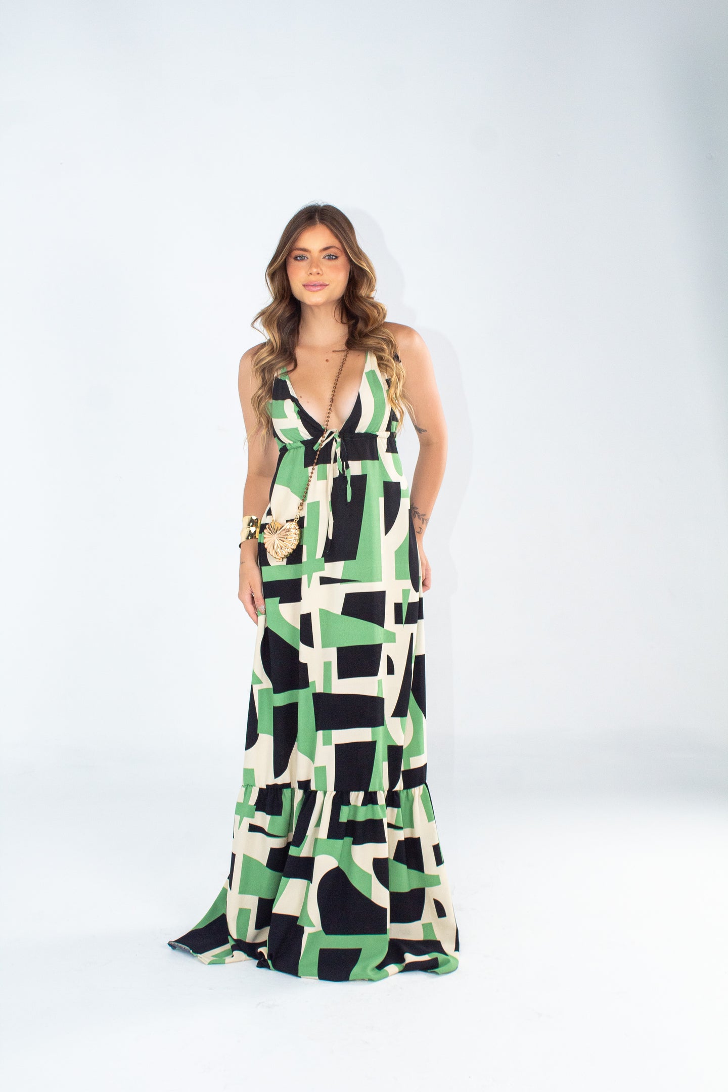 Vestido em Crepe - Ref 5750