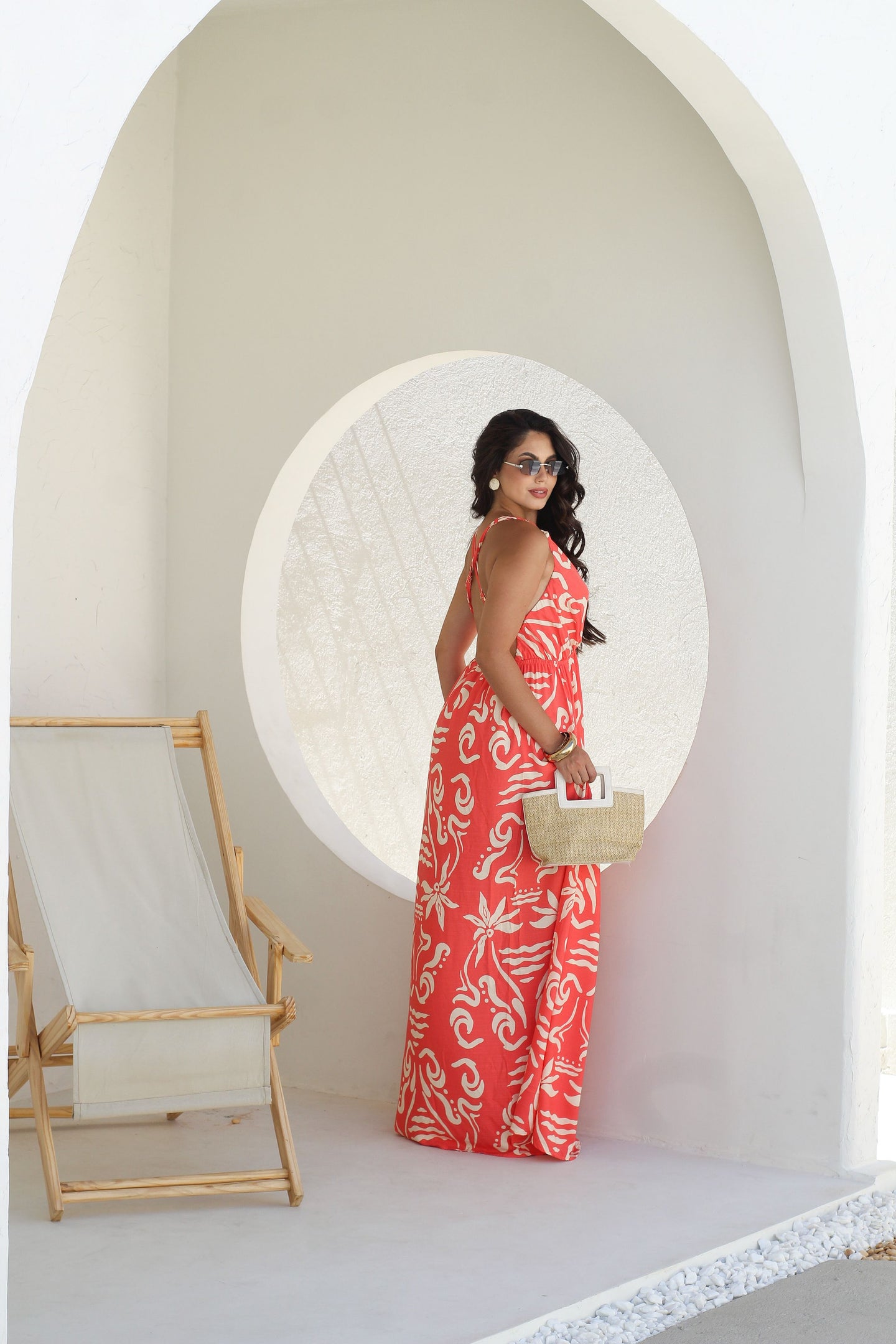 Vestido Longo em Viscolinho - Ref 5865