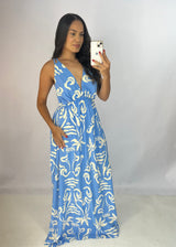 Vestido Longo em Viscolinho - Ref 5865
