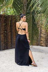 Vestido Longo em Alfaiataria Marant - Ref 5895