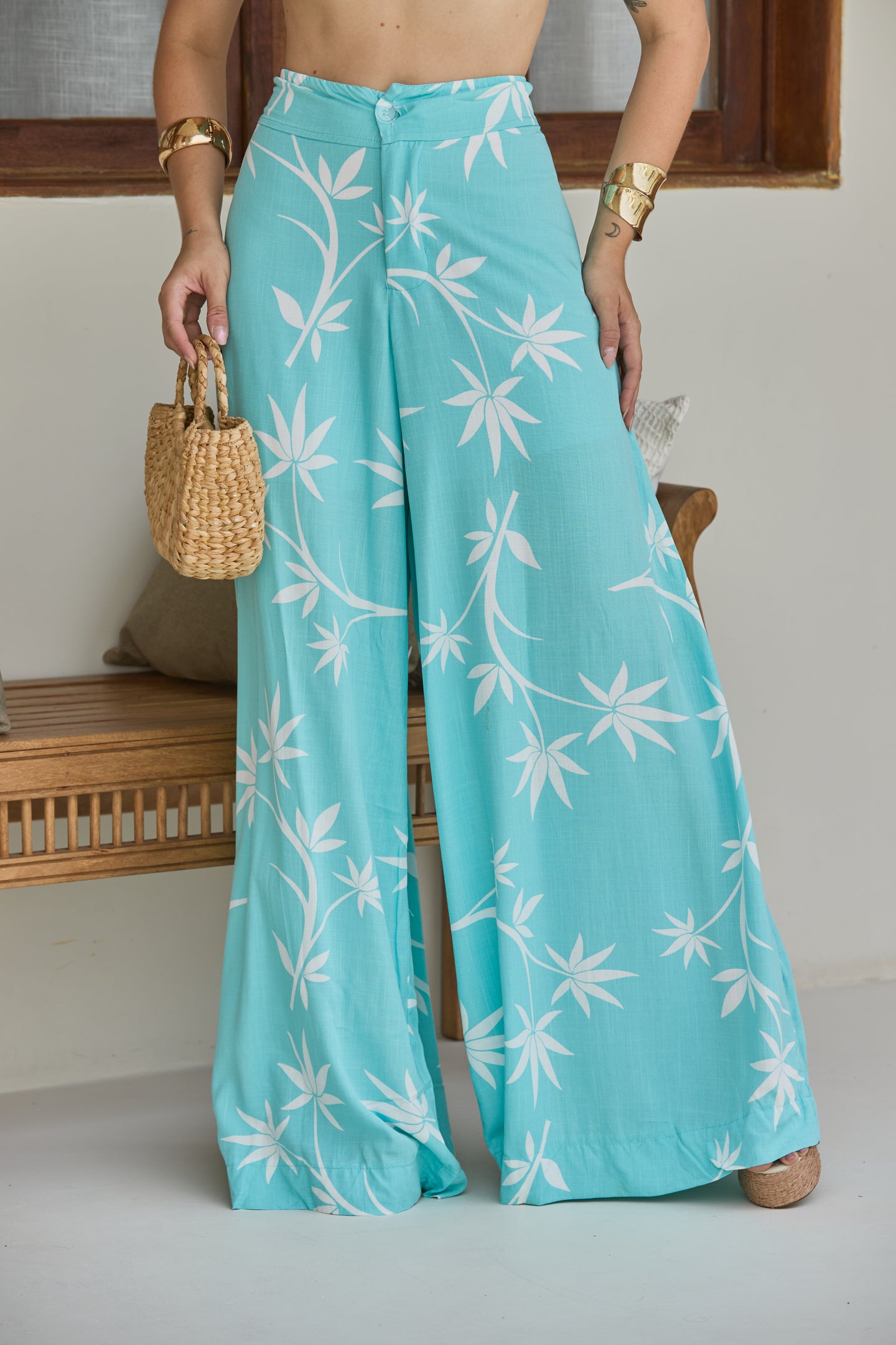 Calça em Viscolinho - Ref 5913
