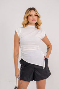 Blusa Canelada - Ref 6229