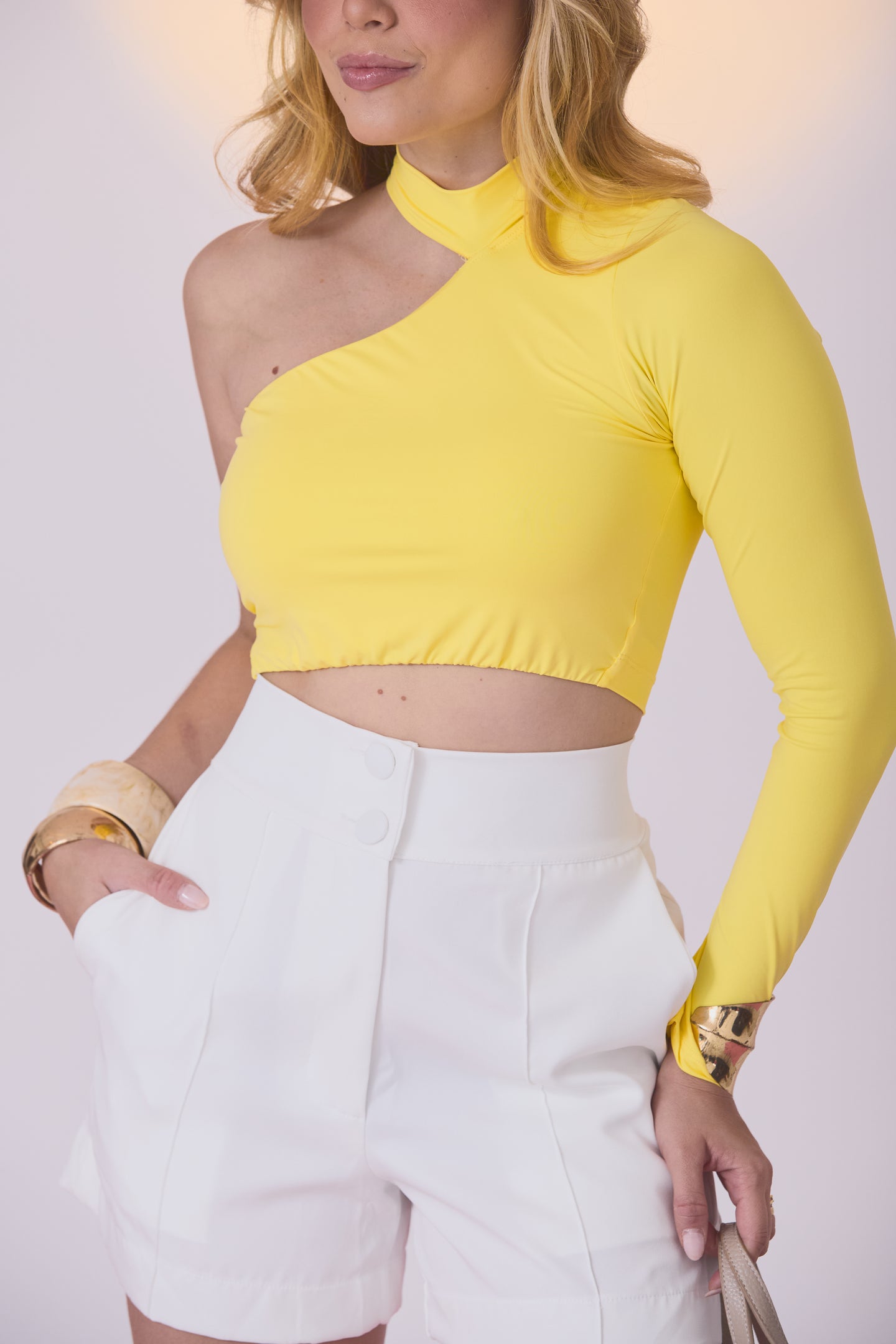 Cropped em Poliamida - Ref 6277