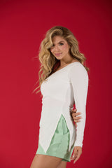 Blusa Canelada - Ref 6310