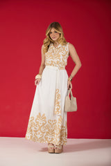 Vestido em Viscolinho - Ref 6318