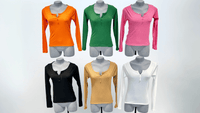 Blusa Canelada - Ref 6228