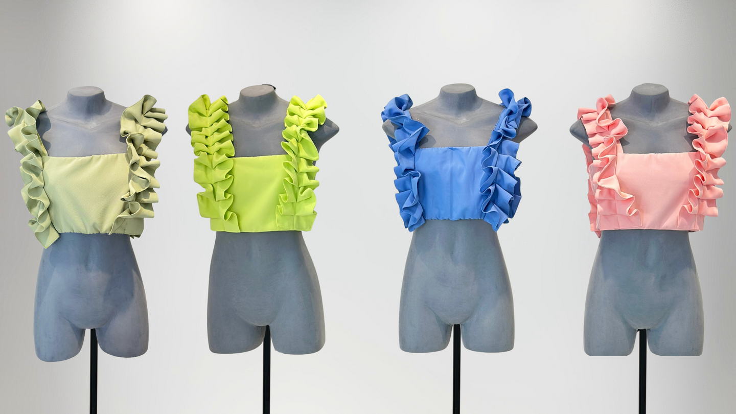 Cropped em Crepe Milão - Ref 4994