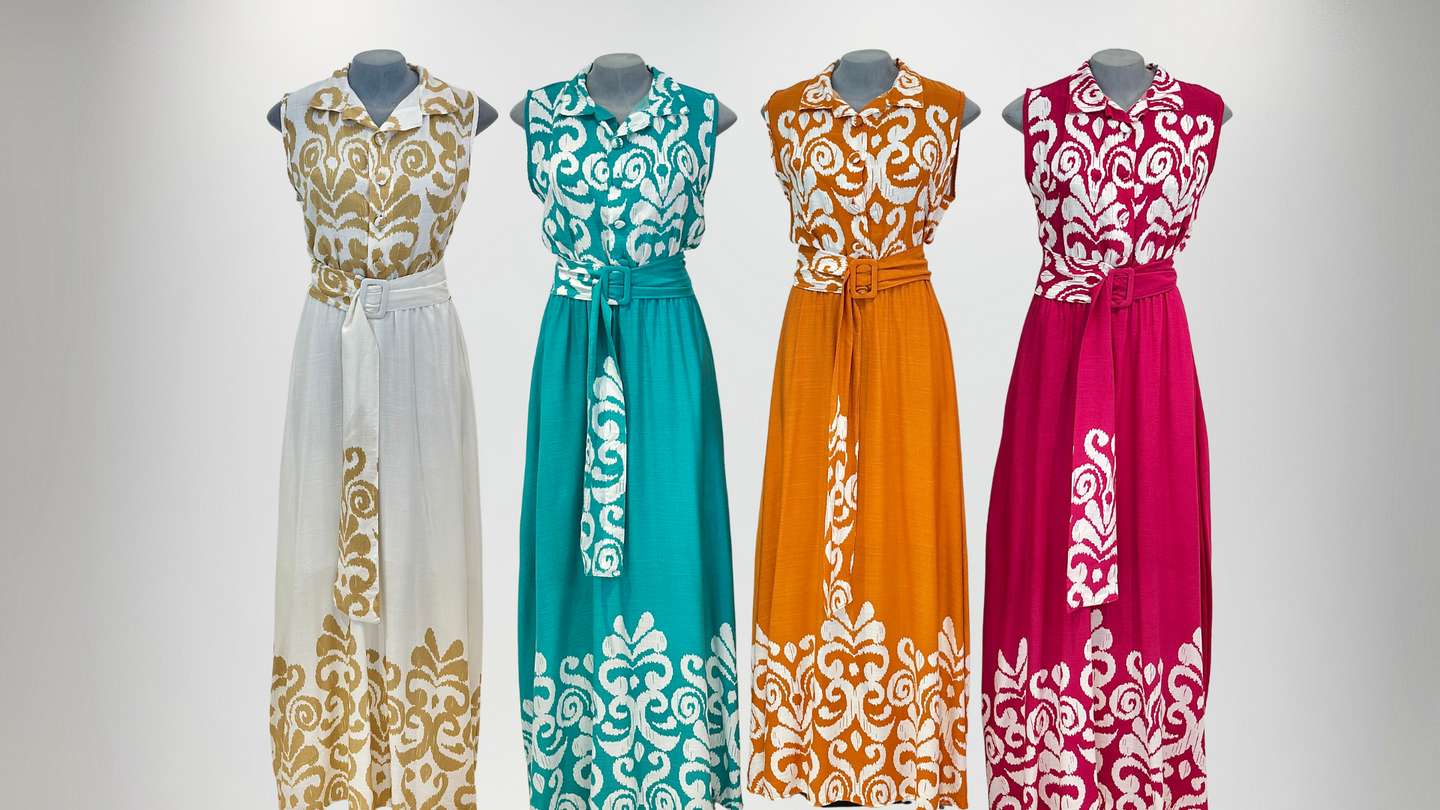 Vestido em Viscolinho - Ref 6318