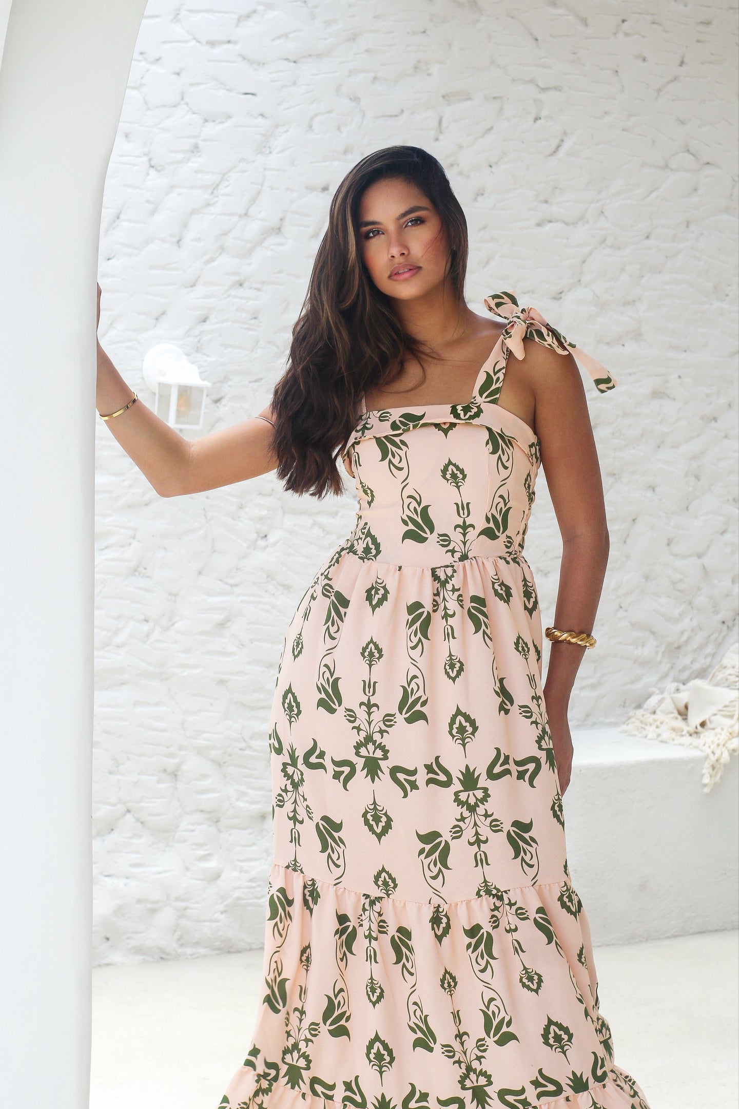 Vestido Longo em Crepe - Ref 2288
