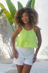 Cropped em Malha Spam - Ref 2567