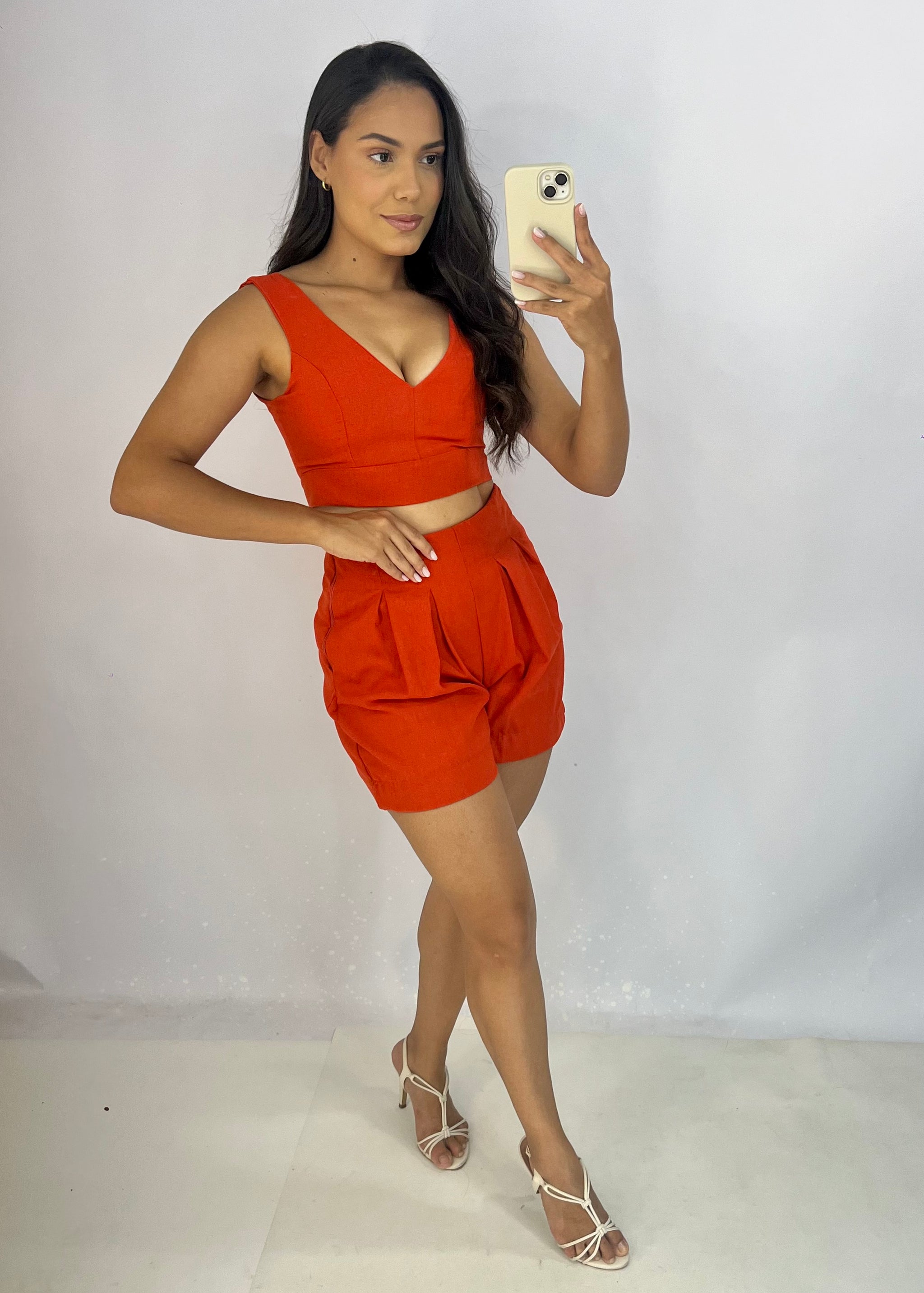 Short em Linho - Ref 5860