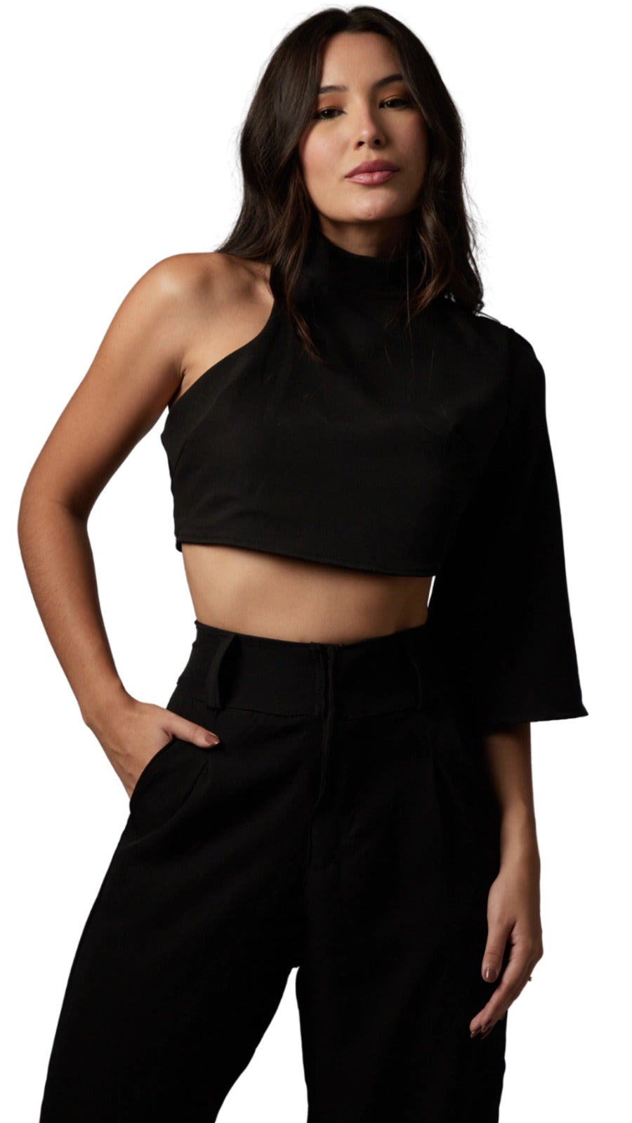 Cropped em Alfaiataria - Ref 45961